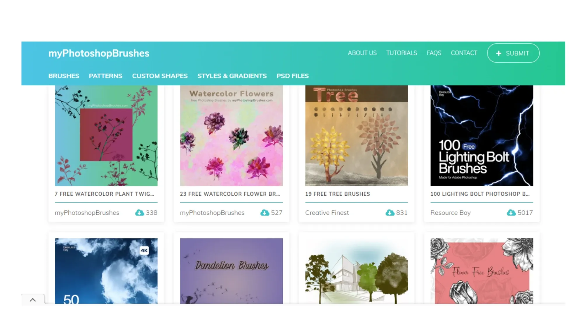 براش گلیتر فتوشاپ