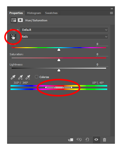 تغییر رنگ عکس در فتوشاپ 