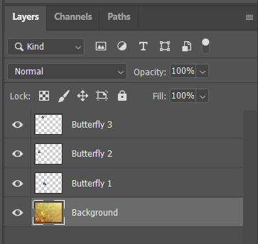 تفاوت fill و opacity در فتوشاپ 