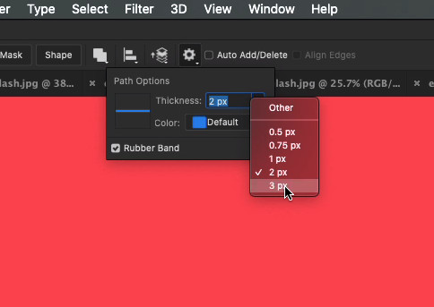 ابزار pen tool 