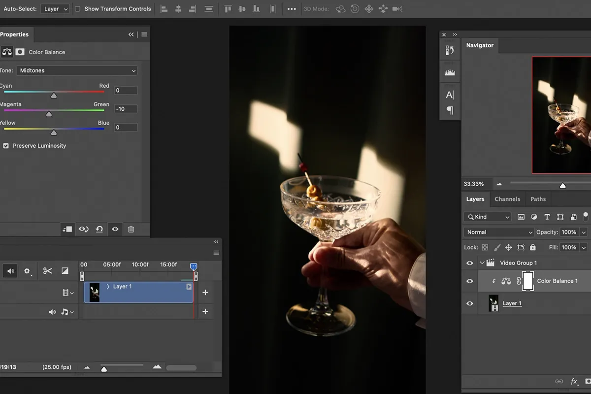 اصلاح رنگ و نور در فتوشاپ