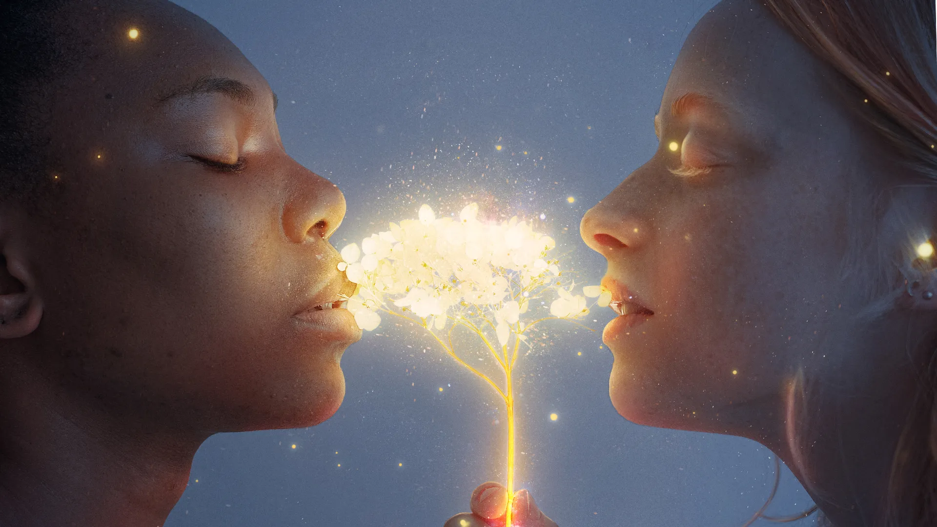 افکت لایت لیک در فتوشاپ 