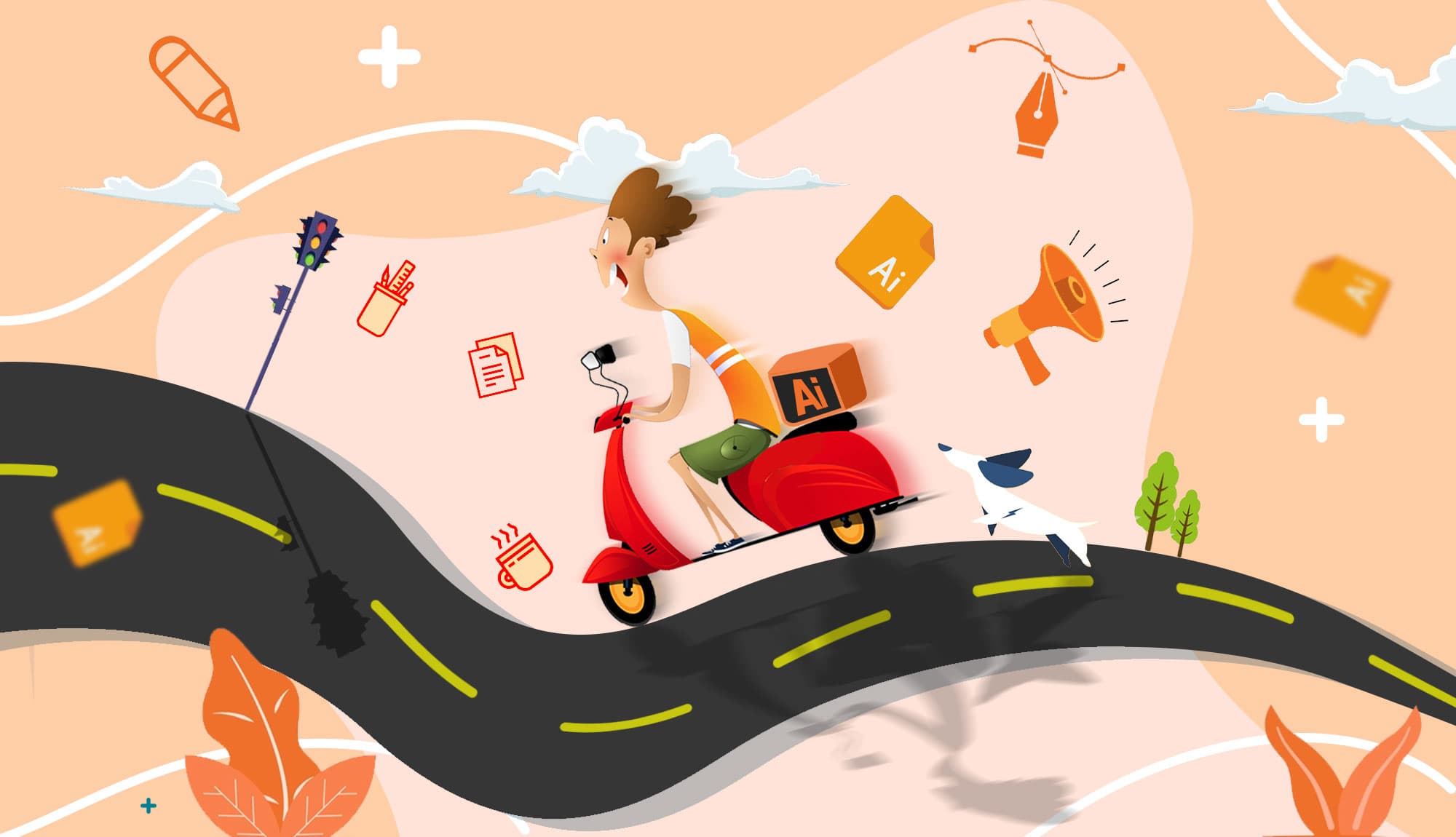 آموزش ویرایش متن فارسی در ایلاستریتور