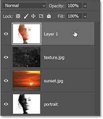 ابزار های پنل لایه ها در فتوشاپ 