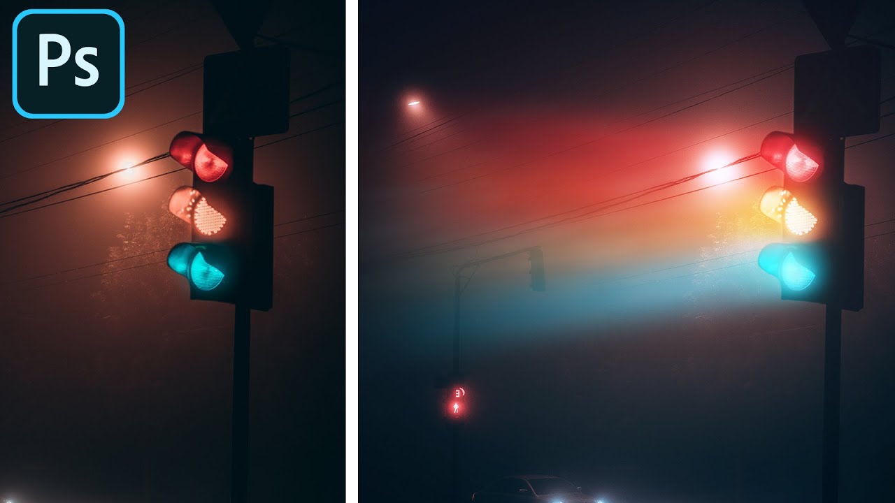 افکت برق زدن در فتوشاپ